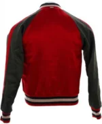 Succession S04 Kendall Roy Satin Bomber Jacket