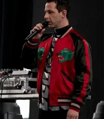 Succession S04 Kendall Roy Satin Bomber Jacket