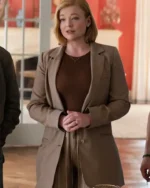 Succession S04 Shiv Roy Brown Blazer