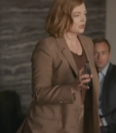 Succession S04 Shiv Roy Brown Blazer