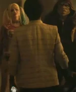 Suicide Squad Amanda Waller White Wool Jacket