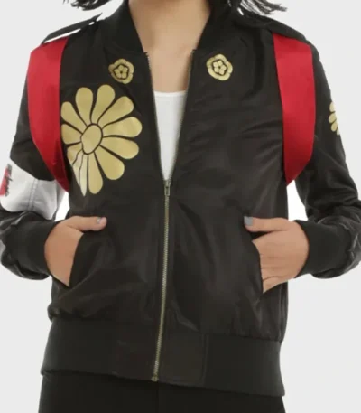 Suicide Squad Tatsu Yamashiro Black Bomber Katana Jacket