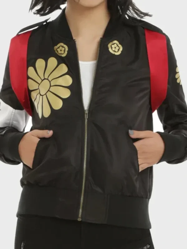 Suicide Squad Tatsu Yamashiro Black Bomber Katana Jacket