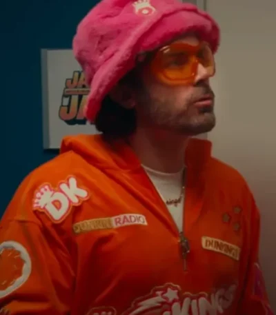 Super Bowl Commercial 2025 Casey Affleck Dunkings Track Jacket
