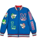 Super Mario Blue Bomber Jacket