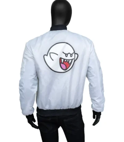 Super Mario Boo Bomber Jacket