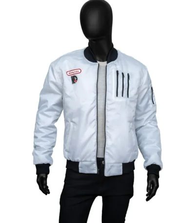 Super Mario Boo Bomber Jacket