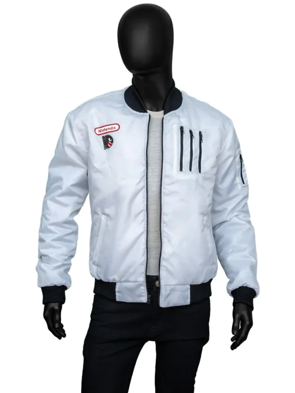 Super Mario Boo Bomber Jacket