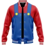 Super Mario Bros Varsity Jacket