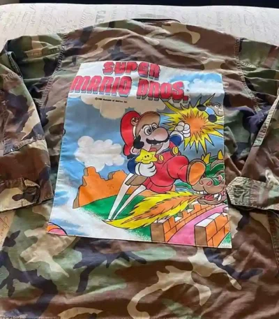 Super Mario Camo Jacket
