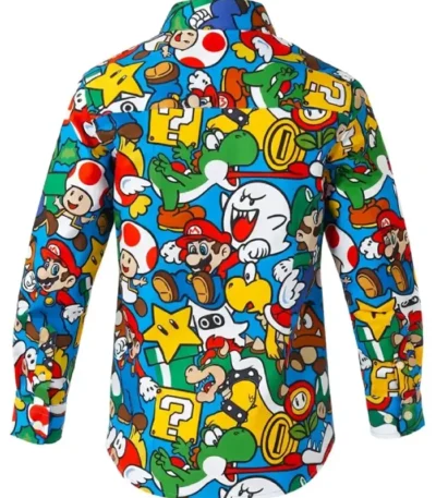 Super Mario Dress Shirt