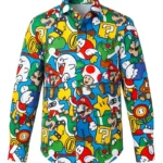 Super Mario Dress Shirt