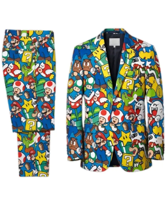 Super Mario Two-Piece Suit Super Mario Two-Piece Suit