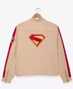 Supergirl Beige Cotton Jacket