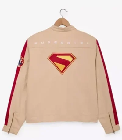 Supergirl Beige Cotton Jacket