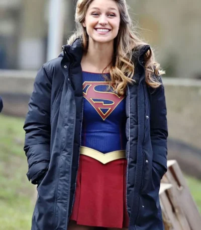 Supergirl Kara Danvers Puffer Coat