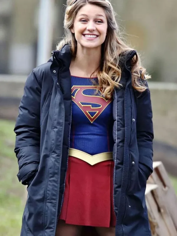 Supergirl Kara Danvers Puffer Coat