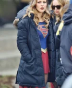Supergirl Kara Danvers Puffer Coat