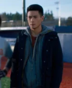 Supergirl S06 Kenny Li Black Cotton Jacket