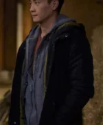 Supergirl S06 Kenny Li Black Cotton Jacket