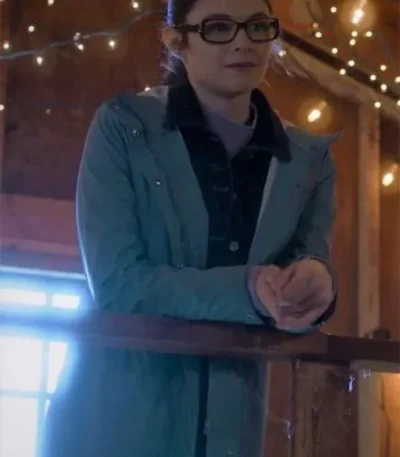 Supergirl S06 Nia Nal Blue Long Trench Coat