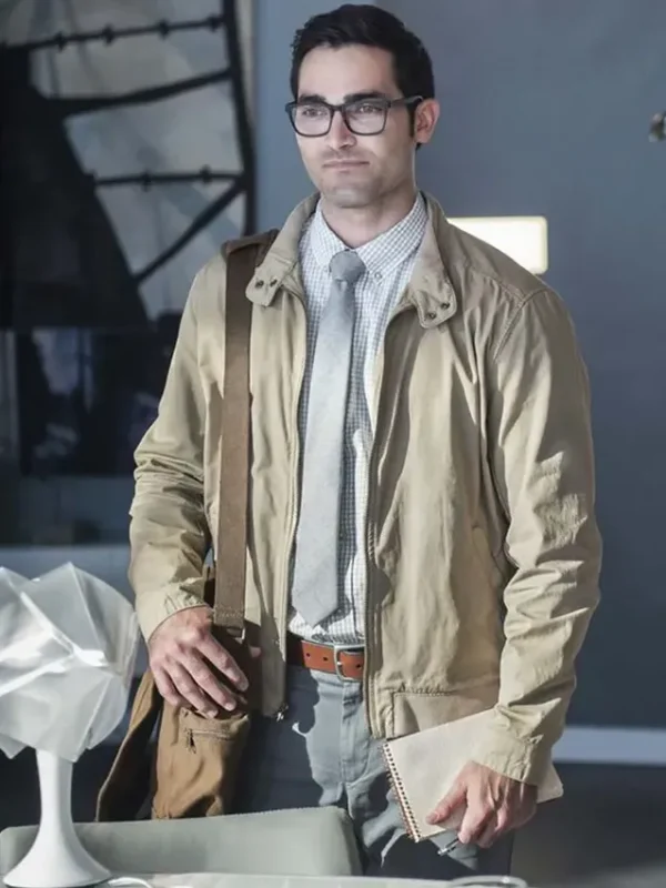 Supergirl Tyler Hoechlin Cotton Beige Jacket