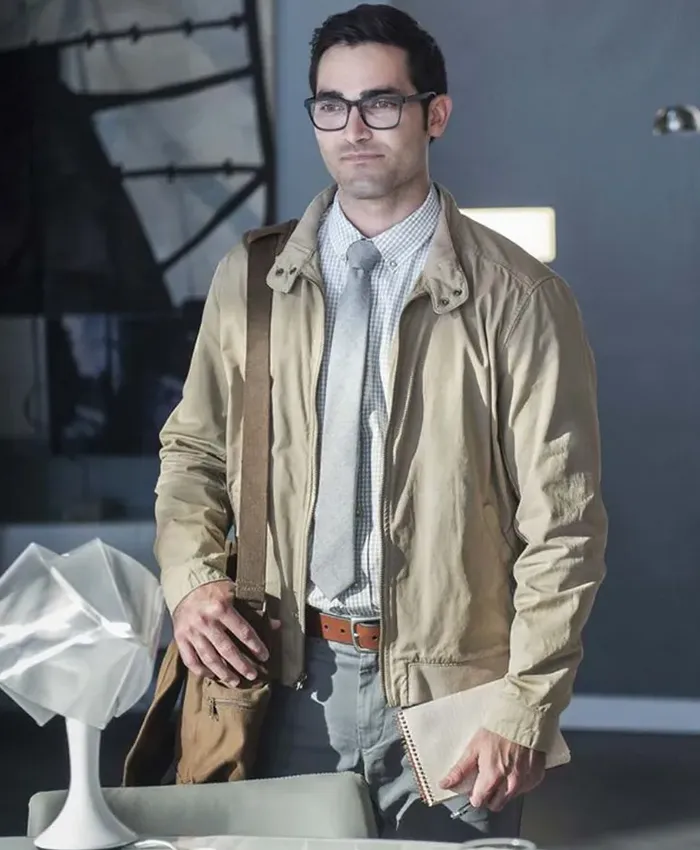 Supergirl Tyler Hoechlin Cotton Beige Jacket Supergirl Tyler Hoechlin Cotton Beige Jacket