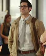 Supergirl Tyler Hoechlin Cotton Beige Jacket