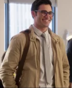 Supergirl Tyler Hoechlin Cotton Beige Jacket