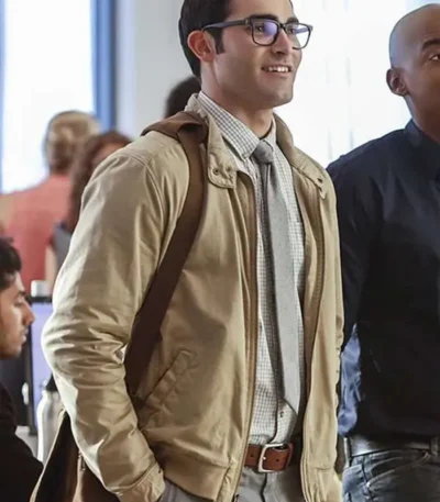 Supergirl Tyler Hoechlin Cotton Beige Jacket