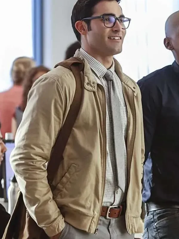 Supergirl Tyler Hoechlin Cotton Beige Jacket