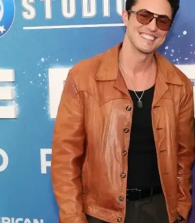 Supergirl World Premiere Darren Barnet Jacket