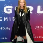Supergirl World Premiere Kelli Giddish Trench Coat