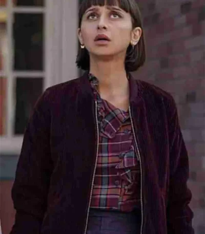 Superman and Lois 2022 Sofia Hasmik Bomber Jacket