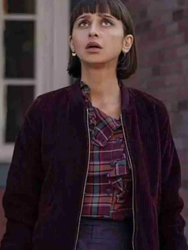 Superman and Lois 2022 Sofia Hasmik Bomber Jacket
