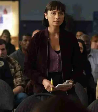 Superman and Lois 2022 Sofia Hasmik Bomber Jacket