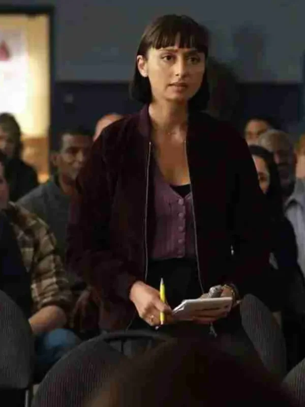 Superman and Lois 2022 Sofia Hasmik Bomber Jacket
