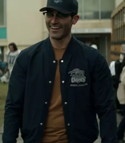 Superman and Lois Tyler Hoechlin Varsity Jacket