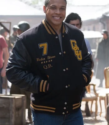 Superman and Lois Clark Kent Bomber Black Jacket