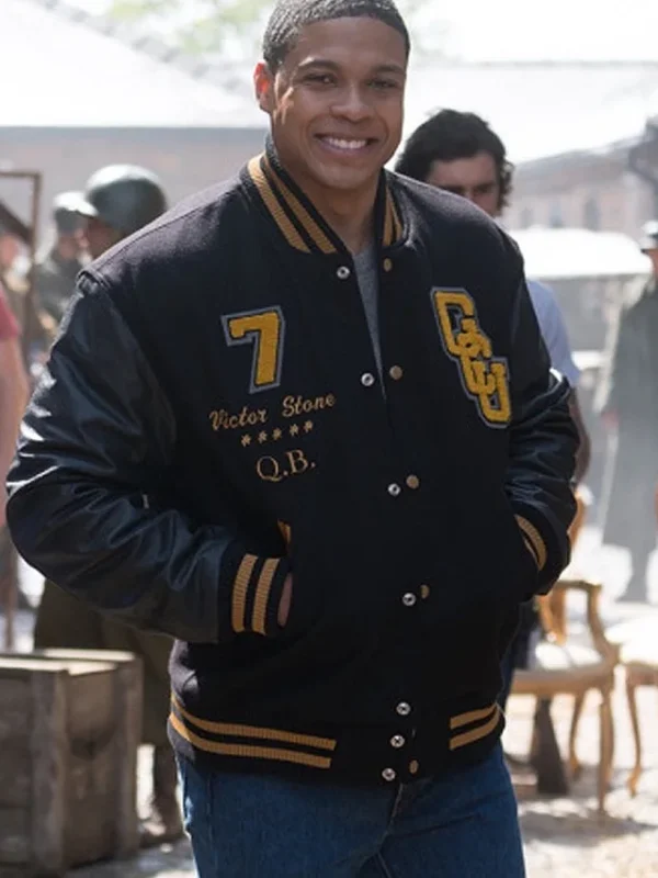 Superman and Lois Clark Kent Bomber Black Jacket