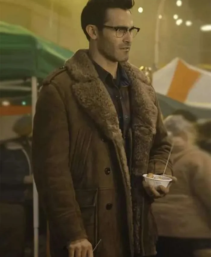 Superman and Lois Clark Kent Brown Shearling Fur Leather Coat Superman and Lois Clark Kent Brown Shearling Fur Leather Coat