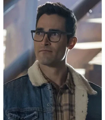 Superman and Lois Clark Kent Denim Blue Jacket