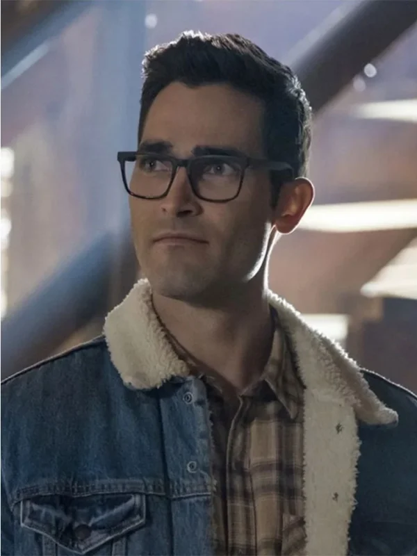 Superman and Lois Clark Kent Denim Blue Jacket