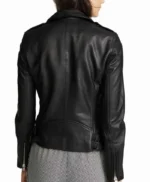 Superman and Lois Elizabeth Tulloch Black Leather Jacket