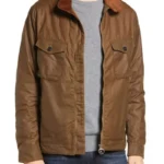 Superman and Lois Jordan Kent Cotton Brown Jacket