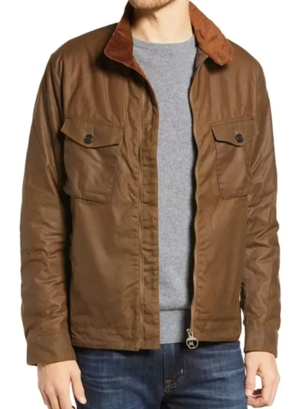 Superman and Lois Jordan Kent Cotton Brown Jacket