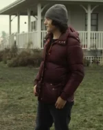Superman and Lois Jordan Kent Puffer Jacket