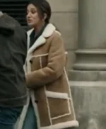 Superman and Lois Lana Lang Cushing Brown Leather Coat