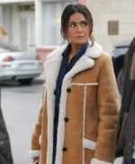 Superman and Lois Lana Lang Cushing Brown Leather Coat