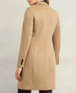 Superman and Lois Lane Double Breasted Trench Coat
